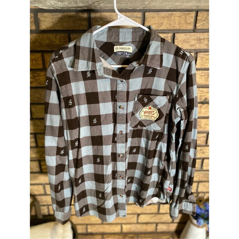 Magellan Shiner Long Sleeve Button Down Shirt